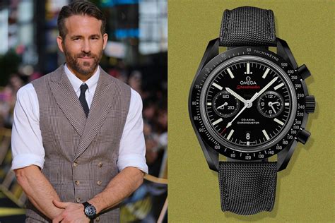 celebrities wearing omega watches.